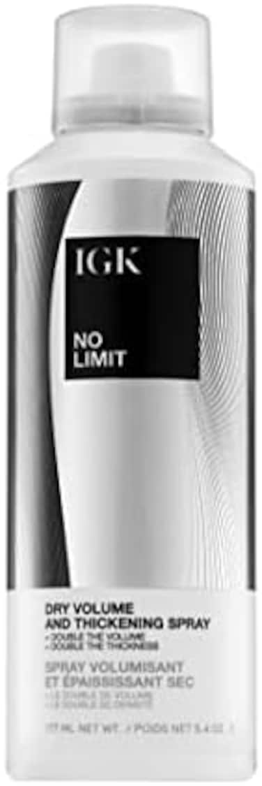 Igk No Limit Dry Volume And Thickening Spray, 5.4 Fl. Oz.