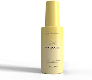 تفتيح الشعر بأشقر الشمس من بيتش بلوند - بخاخ تفتيح الشعر بالحمضيات والبابونج للحصول على هايلايت الشعر - نباتي، لم يتم الإساءة إلى الحيوانات لتصنيعه، خالي من البارابين، 3.38 أونصة سائلة