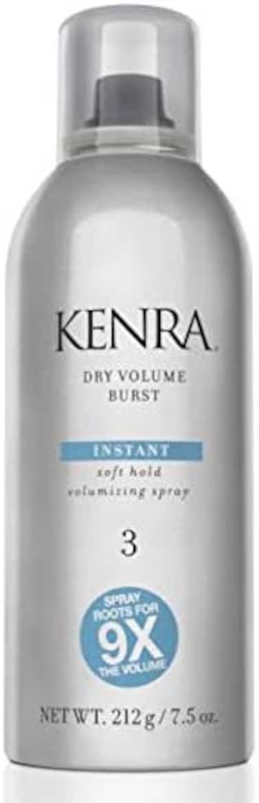 Kenra Dry Volume Burst 3, Instant Volume Hairspray, Soft Hold Volumizing Spray, Dry Application, All Hair Types, 7.5 Oz