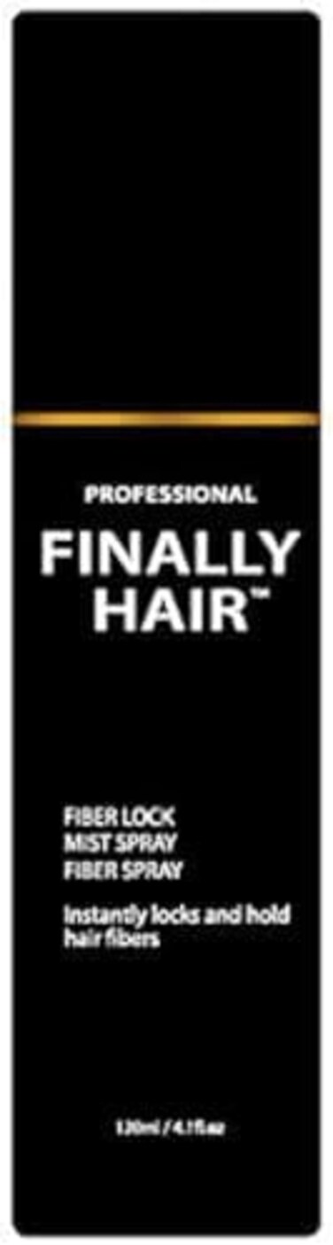 Finally Hair Fiber Lock Strong Hold Spray For Holding Fibers In Place. Compatible/Replacement For Fiber Hold Spray From Toppik, Xfusion, Febron, Bosley, Nanogen
