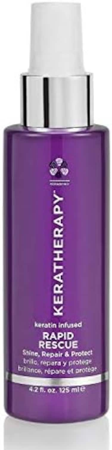 بخاخ كيراثيرابي كيراتين للإنقاذ السريع، حماية حرارية للشعر، 4.2 أونصة سائلة (125 مل)