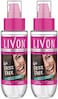 Livon Hair Serum For Women All Types Smooth, Frizz Free &amp; Glossy With Moroccan Argan Oil Vitamin E 100 ml Pack Of 2, Multi
