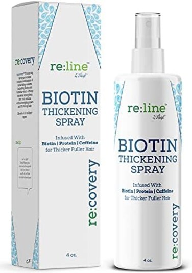 Paisle Botanics Biotin بخاخ تكثيف الشعر للشعر الرقيق، رذاذ تركيب الشعر، منع تساقط الشعر، منشط سماكة الشعر للشعر الناعم، منتجات نمو الشعر السميك للرجال والنساء