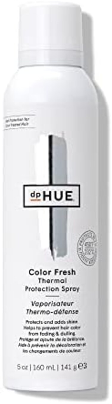 Dphue Color Fresh Thermal Protection Spray - 5 Oz - Protects Hair From High Heat, Fights Frizz &amp; Adds Shine - For All Hair Types - Color Safe