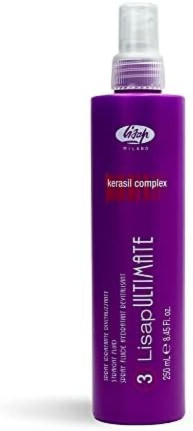 ليساب واقي الحرارة للشعر، بخاخ شعر سائل مستقيم للغاية، منتجات مضادة للتجعد، حماية حرارية، ترطيب، تقوية، فرد وتصفيف الشعر، لجميع أنواع الشعر، 8.45 أونصة سائلة