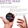 Trendstarter - Matte Wax (4Oz) - Firm Hold - Matte Finish - Premium Water Based All-Day Hold Hair Styling Pomade &ndash; Flake-Free Styling Wax For All Hair Types