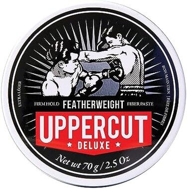Uppercut Deluxe Featherweight Hair Styling Paste, Professional Water-Based Styling Product For Men With A Low Shine And Firm Hold 70G