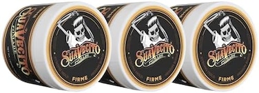 Suavecito Pomade Firme (Strong) Hold 4 Oz (Pack Of 3)