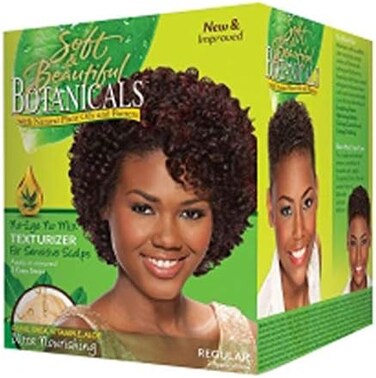 Soft &amp; Beautiful Botanicals Texturize Regular No-Lye