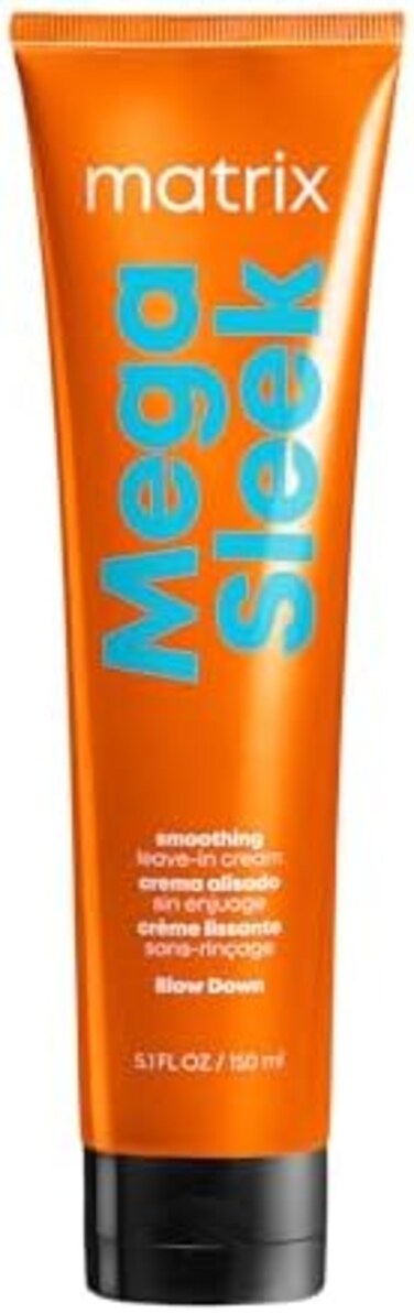 كريم ماتريكس ميجا سليك بلو داون المنعم، بزبدة الشيا، للشعر المجعد، واقي الحرارة، ينعم الشعر، كريم تصفيف الصالونات، قد تختلف التعبئة والتغليف، 5.1 فلوريدا. أوز.