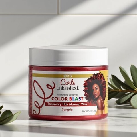 Colour Blast Temporary Hair Makeup Wax - Sangria