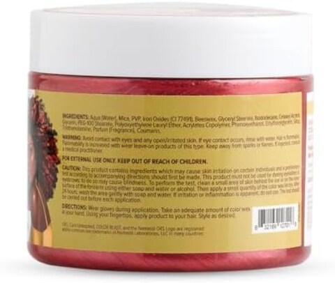 Colour Blast Temporary Hair Makeup Wax - Sangria