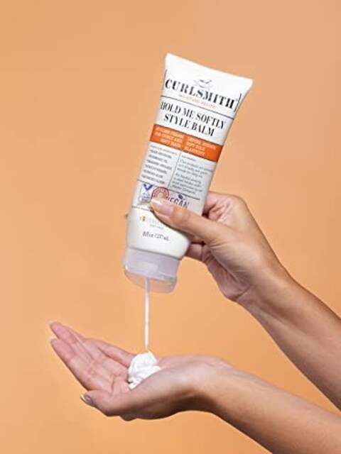 Curlsmith (64G) - Hold Me Softly Style Balm - Vegan Styling Cream For Wavy And Curly Hair (64G)
