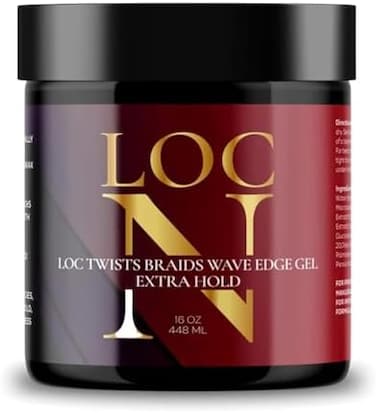 Loc N Gel Loc Twists Braids Wave Edge Gel 16 Oz. -Extra Hold-