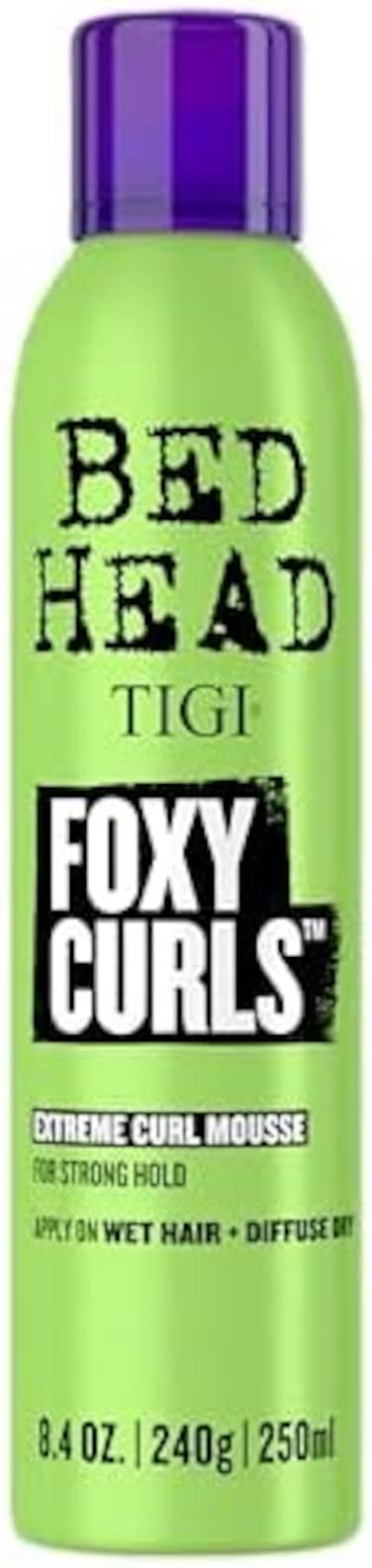 Tigi Bed Head Foxy Curls Curly Hair Mousse For Strong Hold 8.4 Oz