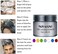 Mofajang Hair Wax Dye Styling Cream Mud, Natural Hairstyle Color Pomade, Washable Temporary, Gray