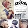 Mofajang Hair Wax Dye Styling Cream Mud, Natural Hairstyle Color Pomade, Washable Temporary, Gray