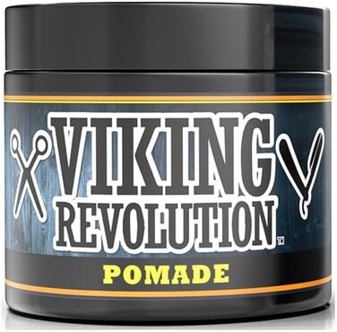 دهان فايكينج ريفولوشن للرجال 118 مل - ثبات قوي ولمعان عالٍ للتصفيف الكلاسيكي - ذو أساس مائي وسهل الغسل (ثابت، عبوة واحدة)