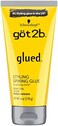 Got2B Glued Styling Spiking Hair Gel 2-6 Oz Tubes + 1 Travel 1.25 Oz Tube