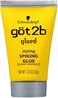Got2B Glued Styling Spiking Hair Gel 2-6 Oz Tubes + 1 Travel 1.25 Oz Tube