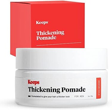 يحافظ على دهن سميك غير لامع للرجال - مكونات طبيعية لشعر أكثر كثافة: البيوتين والكافيين والشاي الأخضر والبلميط المنشاري - ثبات متوسط ​​طوال اليوم لجميع الأنماط.