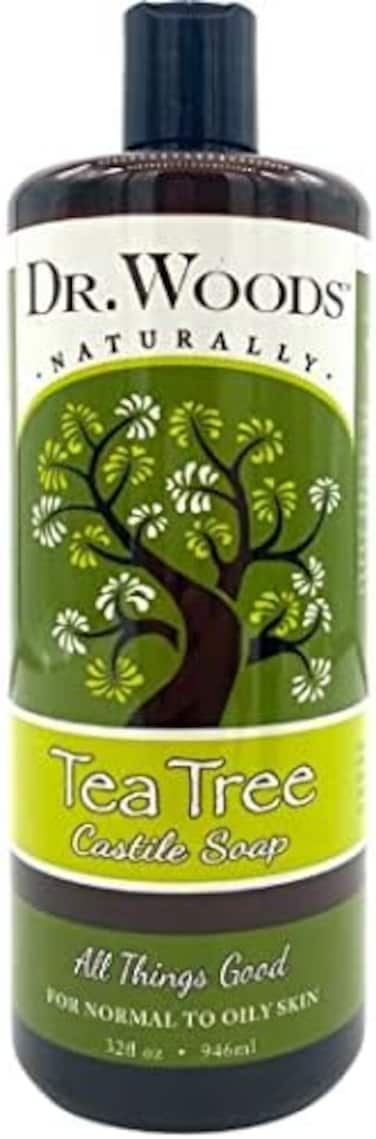 Dr. Woods Pure Cleansing Tea Tree Liquid Castile Soap, 32 Ounce