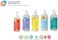 Sonett Ecologically Conscientious Organic Citrus, Lavender, Sensitive, Calendula, Rose And Foam Hand Soap, 6 Count