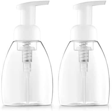 Bar5F Foaming Soap Dispenser Pump Bottle For Dr. Bronner's Castile Liquid Soap 8.5-Ounce Pack Of 2