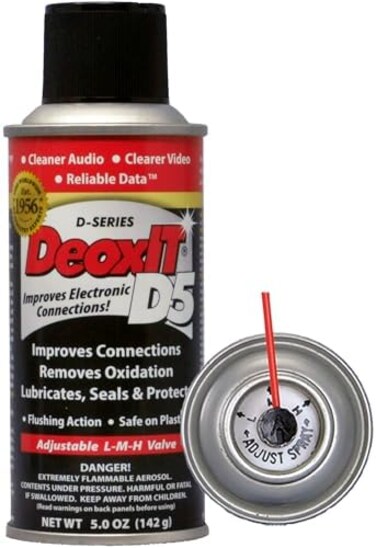 Labs Deoxit Cleaning Solution 5% Spray,5Oz