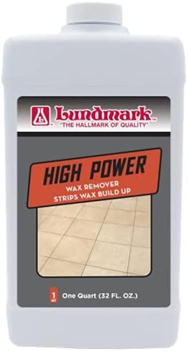 Lundmark High Power Wax Remover, Commercial Strength Floor Wax Stripper, 32-Ounce, 3204F32-6
