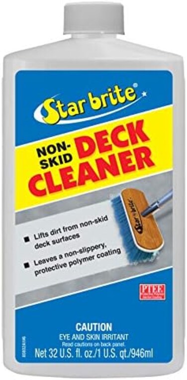 Star Brite Non-Skid Deck Cleaner &amp; Protectant - Wash Grime Out Of Non-Slip Surfaces &amp; Protect From Future Stains