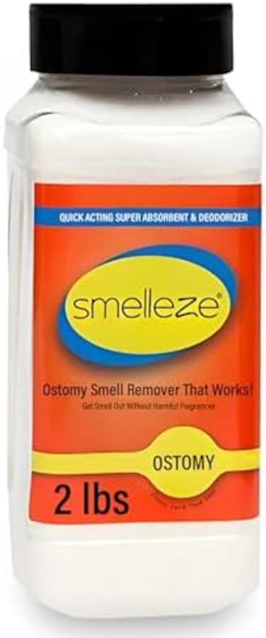 Smelleze Ostomy Bag مزيل الروائح الكريهة: 2 رطل. تقضي الحبيبات على رائحة الفغرة المحرجة وفغر القولون والفغر اللفائفي