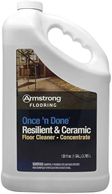 Once And Done Resilient &amp; Ceramic Floor Cleaner Concentrate 1 Gallon