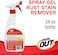 Rust Stain Remover Spray Gel, Remove Rust Stains In Bathrooms, Kitchens, Laundry, And Outdoors, 24 Ounces