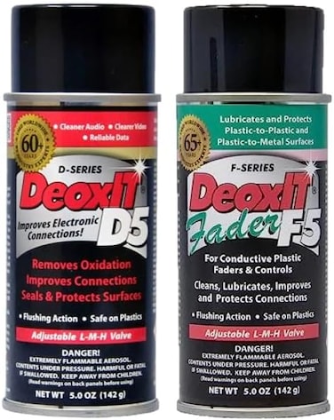 منظف ​​الاتصال ديوكسيت D5S6 + حزمة F5S-H6 Faderlube