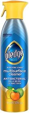 Pledge Antibacterial Multisurface Cleaner Spray, Fresh Citrus Scent, 9.7Oz