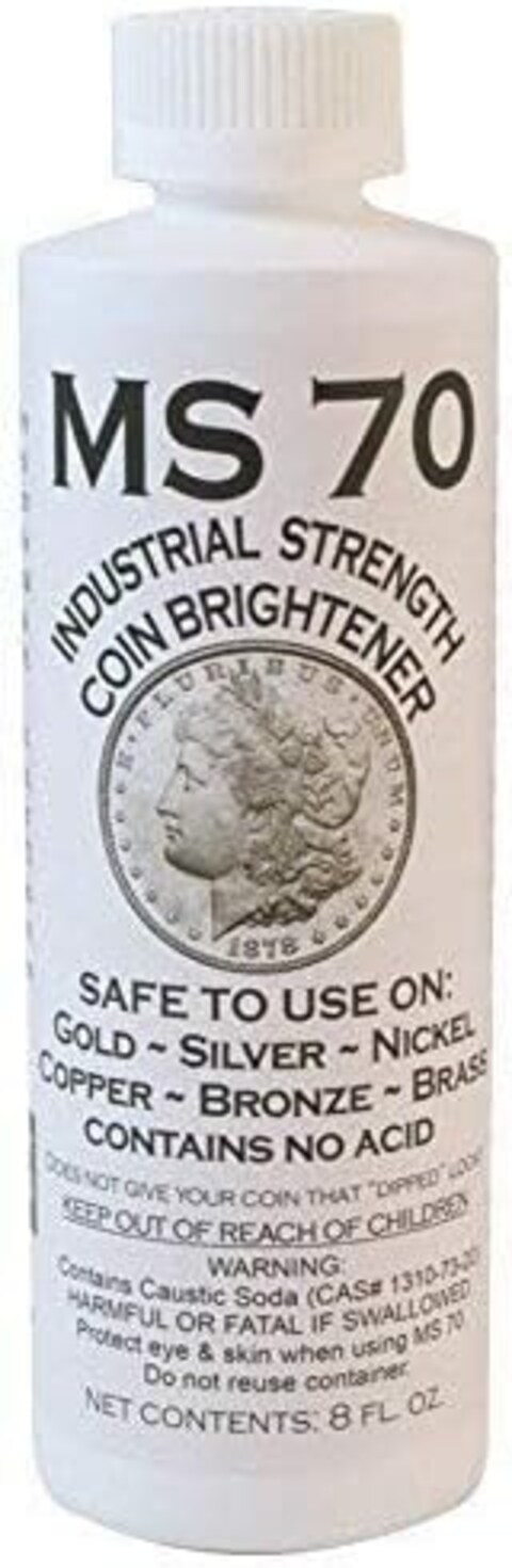 Coin Cleaner -8 Oz By