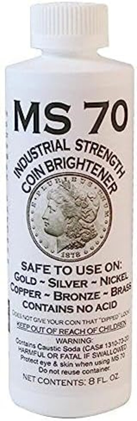 Coin Cleaner -8 Oz By