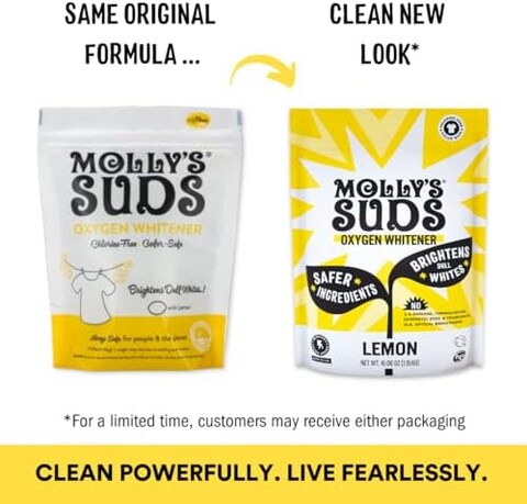 Molly&#39;s Suds - Oxygen Whitener With Lemon, 41.09Oz. 150742