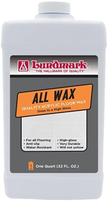 Lundmark All Wax, Self Polishing Floor Wax, 32-Ounce, 3201F32-6