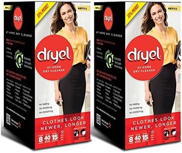 At Home Dry Cleaner Refill (Pack Of 2), 16 Counts In Total