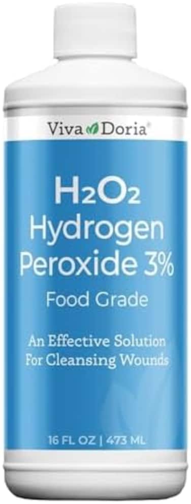 بيروكسيد الهيدروجين 3%، صالح للأكل، 16 أونصة سائلة