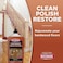 Weiman Hardwood Floor Cleaner &amp; Polish Restorer Combo - 2 Pack - High-Traffic Hardwood Floor, Natural Shine, Removes Scratches, Leaves Protective Layer