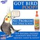 Absolutely Clean Amazing Bird Cage Cleaner And Deodorizer - Just Spray/Wipe - Safely &amp; Easily Removes Bird Messes Quickly And Easily - Made In The Us (16 Fl Oz (Pack Of 2))