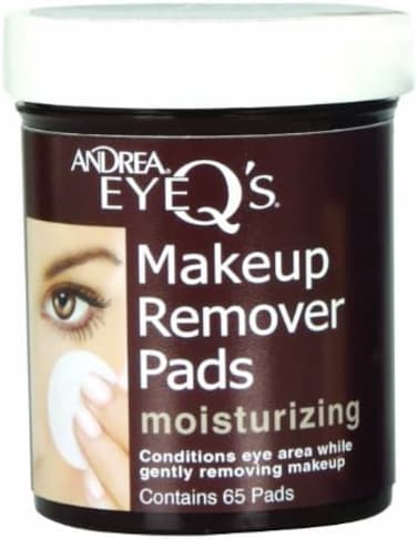 Eye Q's Moisturizing Eye Makeup Remover Pads, 65-Count (Pack Of 3)