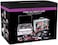 Shany Carry All Trunk Makeup Kit With ReUSAble Aluminum Case Exclusive Holiday Gift Set. Black &amp; White