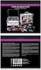 Shany Carry All Trunk Makeup Kit With ReUSAble Aluminum Case Exclusive Holiday Gift Set. Black &amp; White