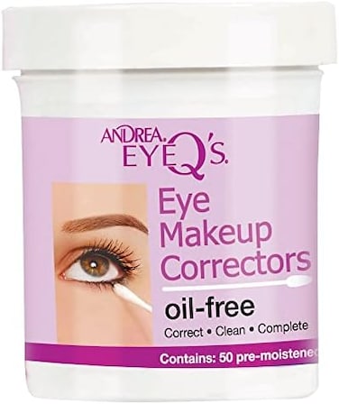 مسحات مصححة لمكياج العيون خالية من الزيوت من Eyeq، مسحات مبللة مسبقًا، (عبوة من 6 قطع) 300 قطعة