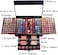Pure Vie Professional 180 Ultimate Colors Eyeshadow Palette Makeup Contouring Kit With 2 Face Powder, 2 Blusher And 6 Repair Powder - Makeup Gift Set All In One Makeup Kit