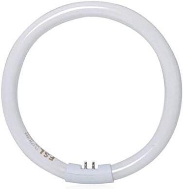 Poweka T5-22W Circular Bulb,7.25Inch Round Mirror Light Bulb Replacement Compatible With Floxite/Zadro/Rialto Makeup Magnifying Vanity Mirror, Makeup Mirror Fluorescent Light Bulb